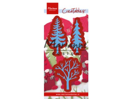 marianne design creatables forest trees lr0556