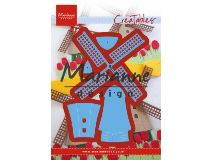 marianne design creatables build a windmill lr0652