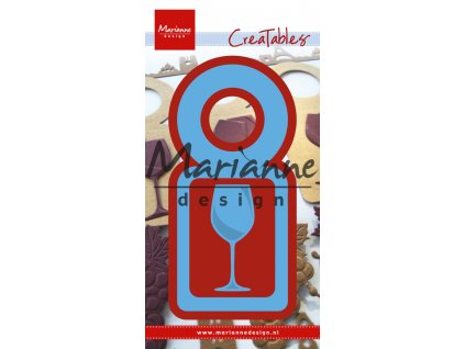 marianne design creatables bottle label lr0367