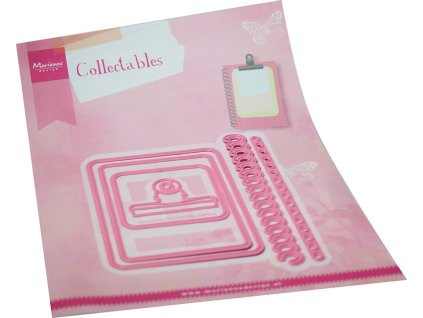 marianne design collectables dies notebook col1510
