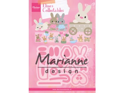 marianne design collectables dies elines baby bunn