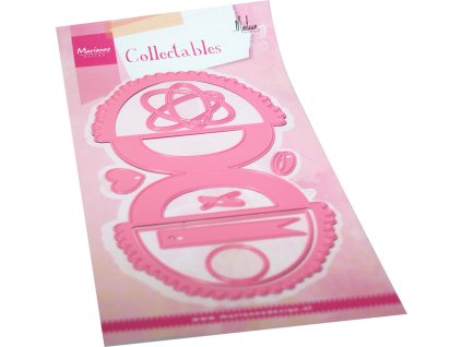 marianne design collectables dies by marleen bag t