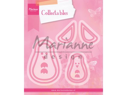 marianne design collectables dies penguins col1331