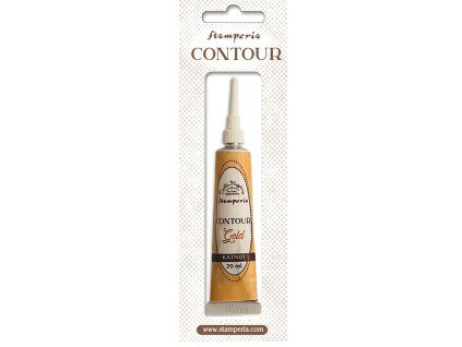 stamperia create happiness contour liner gold 20mlsdgsd