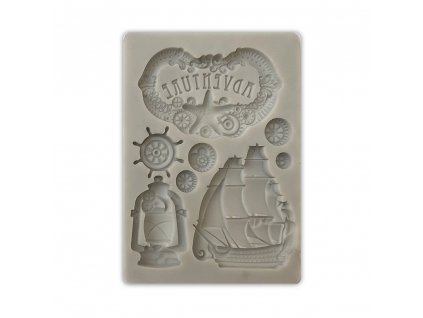 stamperia songs of the sea silicon mould a6 advent