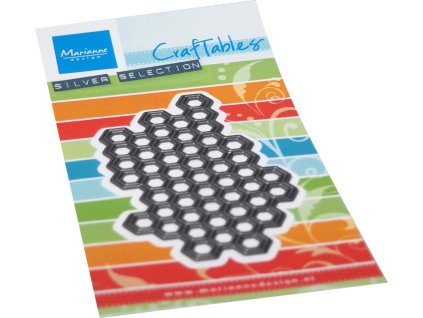 marianne design craftables art texture honeycomb c