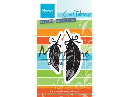 marianne design craftables feathers cr1412 discont