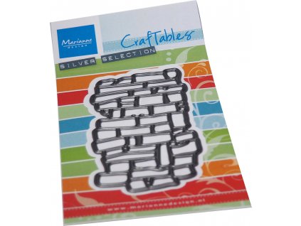 marianne design craftables art texture bricks cr15