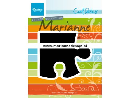 marianne design craftables puzzle piece cr1491