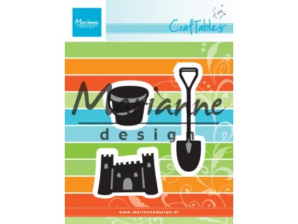 marianne design craftables tinys sandcastle set cr