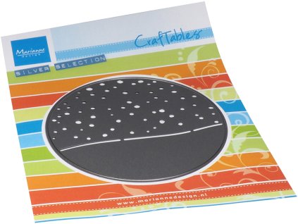 marianne design craftables winter circle cr1628