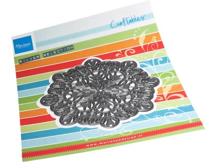 marianne design craftables art texture xl snowflak