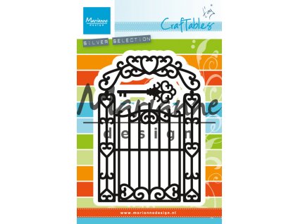 marianne design craftables garden gate cr1304 disc