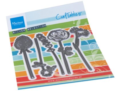 marianne design craftables field bouquet cr1517 di