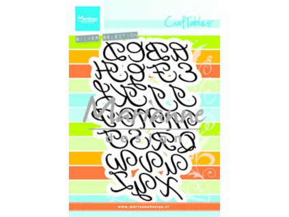 marianne design craftables classic alphabet upperc