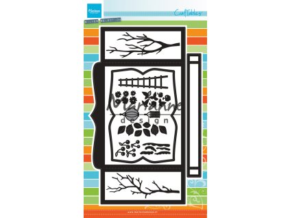marianne design craftables box card cr1374 discont