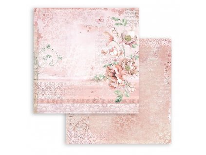 stamperia roseland flowers 12x12 inch paper sheets