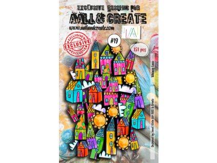 aall and create ephemera die cuts whimsy lane aall