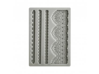 stamperia sunflower art silicon mould a6 laces and