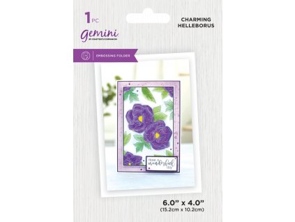 gemini illustrated embossing folder charming helle