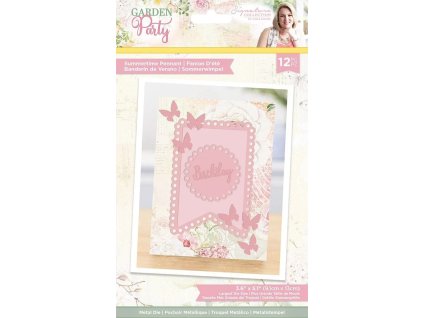 crafters companion garden party metal die summerti