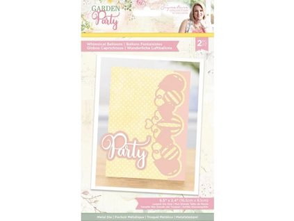 crafters companion garden party metal die whimsica