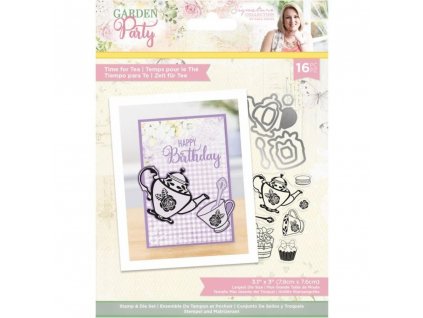 crafters companion garden party stamp die time for