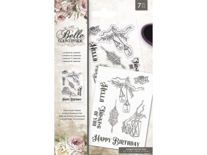 crafters companion belle countryside clear stamps