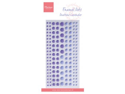 marianne design enamel dots duotone lavender pl452