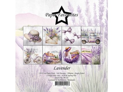 paper favourites lavender 6x6 inch paper pack pf27