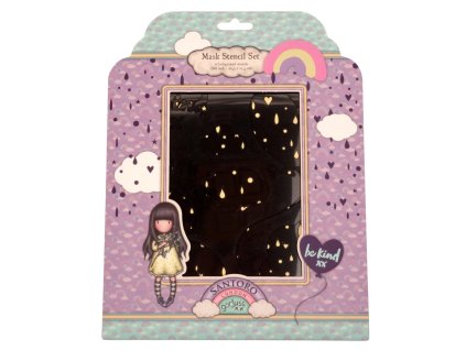 studio light gorjuss be kind mask stencil set 2pcs