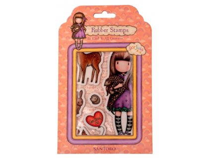 studio light gorjuss be kind rubber stamps collect