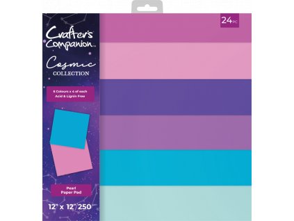 crafters companion cosmic collection 12x12 inch pe