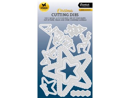 studio light star scenery christmas essentials cut