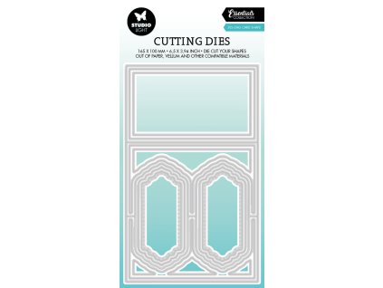 studio light zig zag card shape essentials cutting