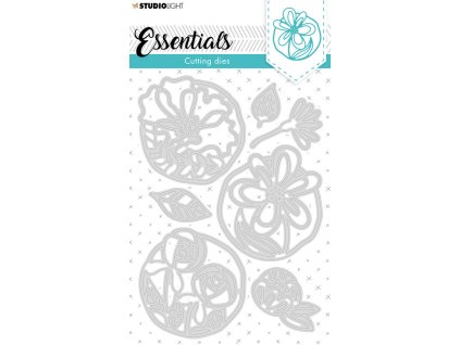 studio light top flowers cutting dies sl es cd108