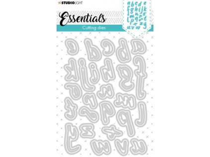 studio light alphabet handletters cutting dies sl