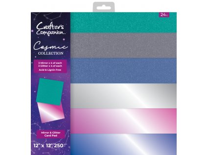 crafters companion cosmic collection 12x12 inch mi