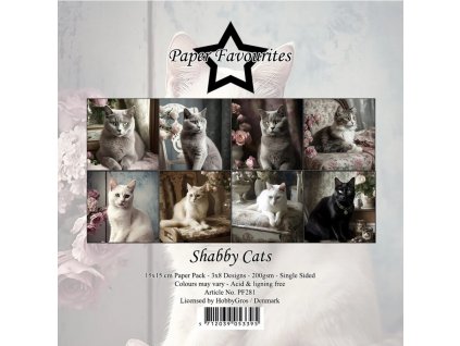 paper favourites shabby cats 6x6 inch paper pack p (3)