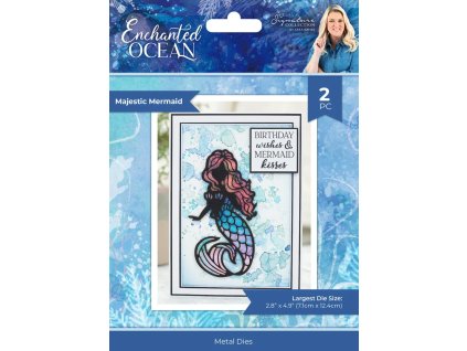 crafters companion enchanted ocean metal die majes