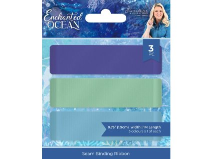 crafters companion enchanted ocean seam binding ri