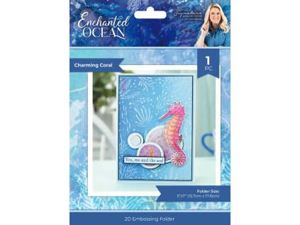 crafters companion enchanted ocean 5x7 inch 2d emb