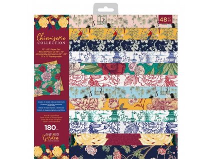 crafters companion chinoiserie collection 12x12 in