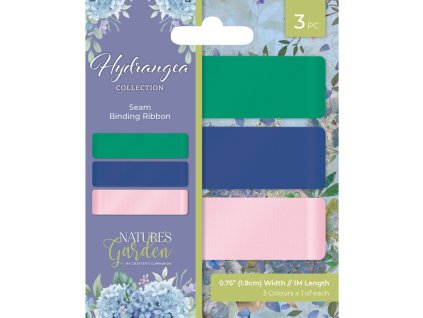 crafters companion hydrangea seam binding ribbon n