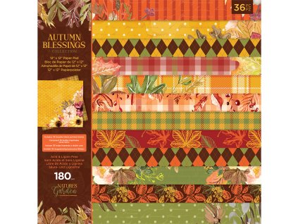 crafters companion autumn blessings collection 12x