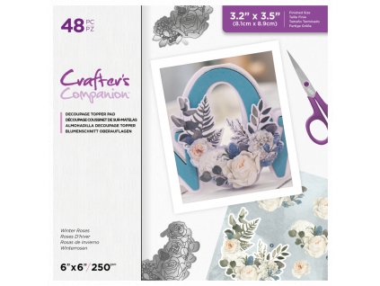 crafters companion decoupage 6x6 inch topper pad w