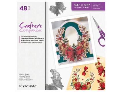 crafters companion decoupage 6x6 inch topper pad f