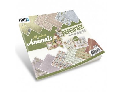 PMPP10042 Paperpack Precious Marieke All About Animals 20x20 700x700