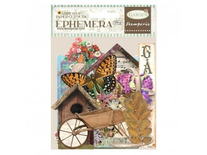 stamperia garden ephemera 42pcs dflct45