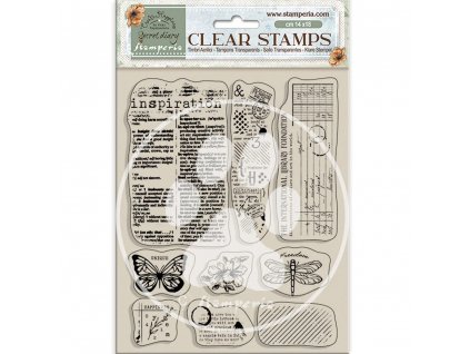 stamperia create happiness secret diary clear stam2